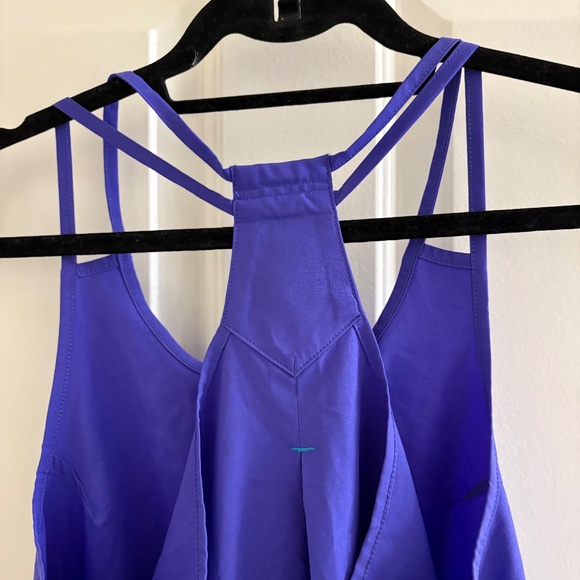 MTA Sport Strappy Racerback Tank Top – Purple, Size M - Picture 2 of 4